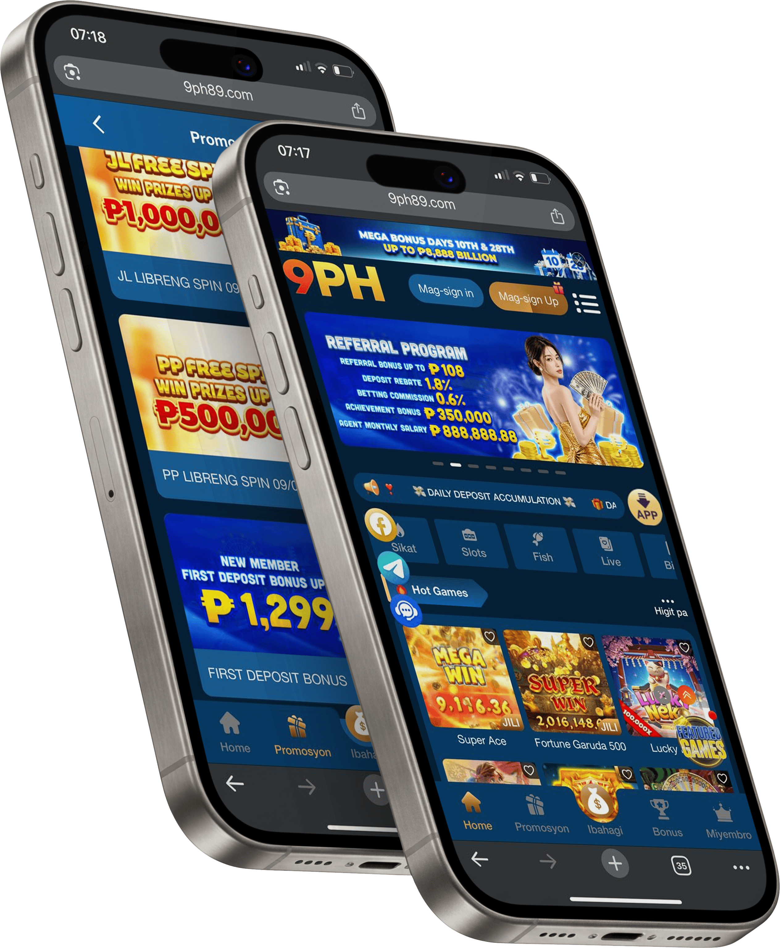 9PH mobile application